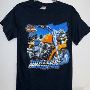 Harley Davidson Motorcycles‎ Aruba Graphic T Shirt Men Small